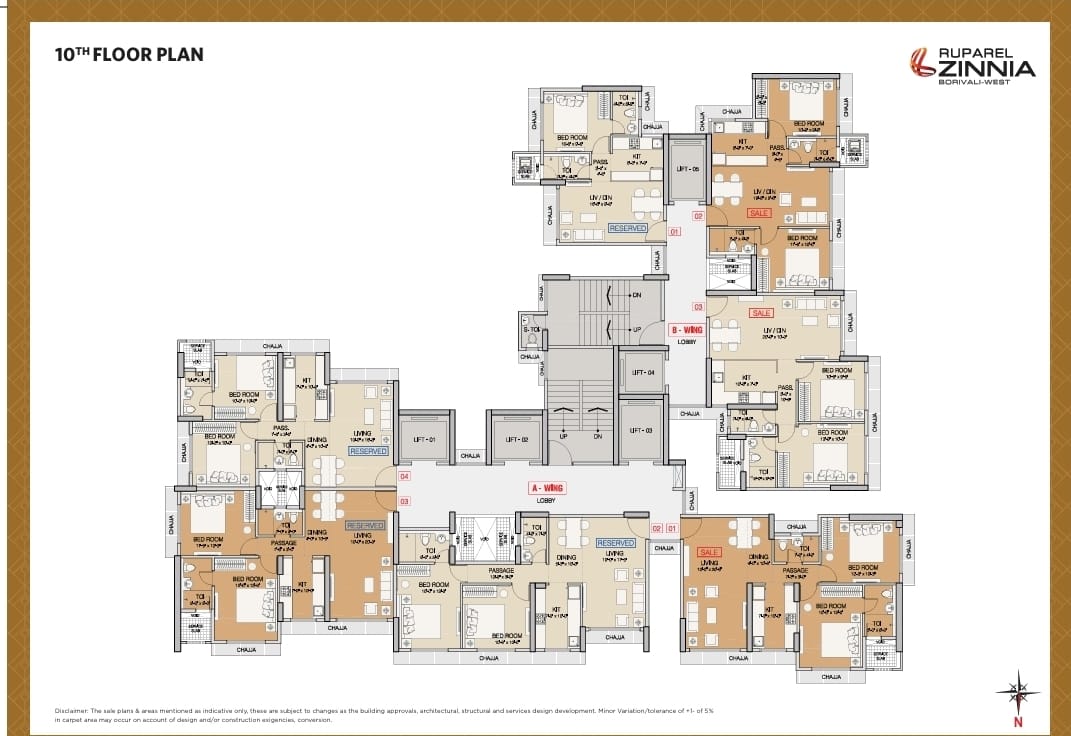 Ruparel Zinnia Floor Plan